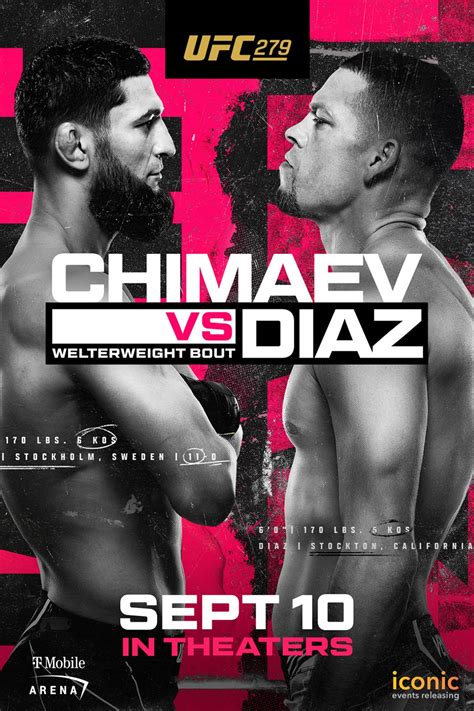 [Official] UFC 279: Chimaev vs. Diaz .